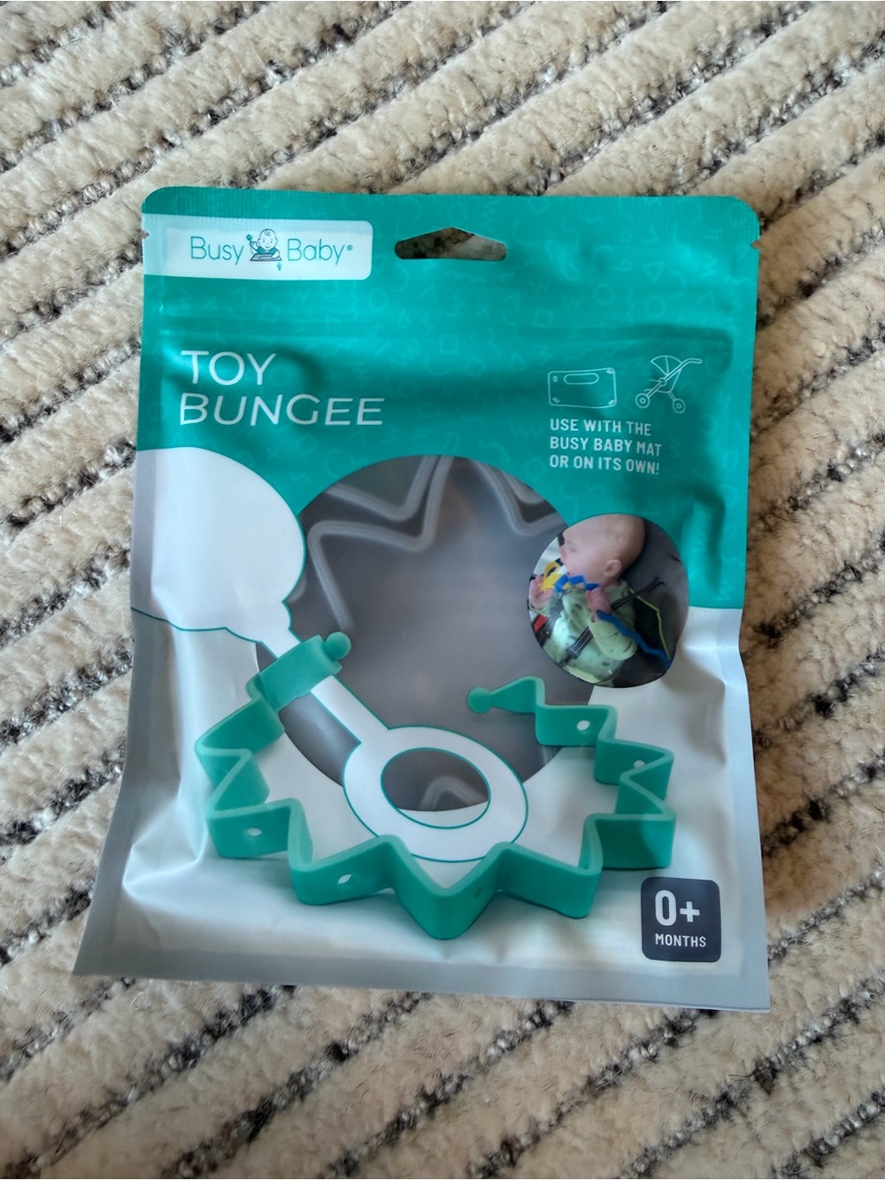 Busy Baby Gray Toy Bungee